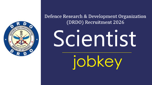 DRDO RAC Scientist Online Form 2026-jobkey